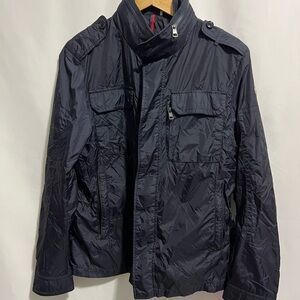 Moncler Dark Blue Military Jacket